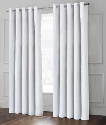 Belfort Lined Curtains - White