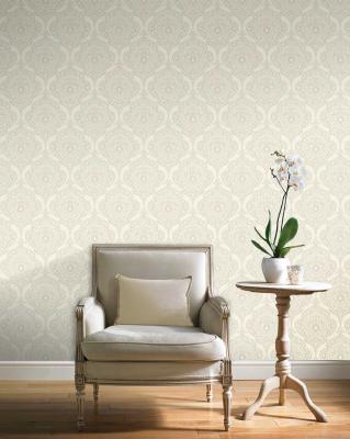 A.S Creations Boheme Striped/Cream Wallpaper