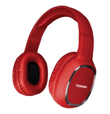 Toshiba Bluetooth Headphones - Red