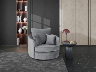 Grassmere Swivel Chair Grey