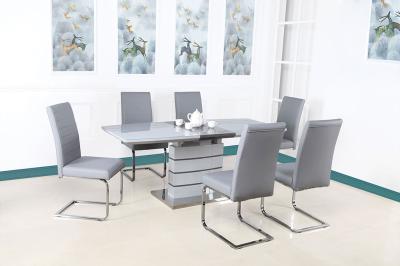 Chantelle Dining Table  Extension Grey