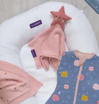 ClevaMama Shooting Star Comforter - Pink