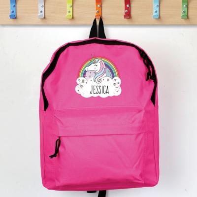 Pink Backpack Personalised