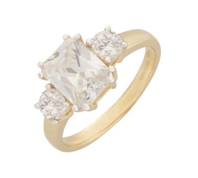9CT Gold Ring Size N & P