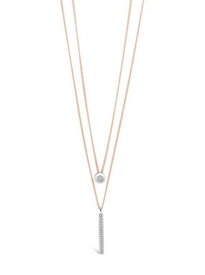 Absolute Rose Double Necklet