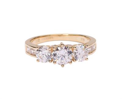 9ct Gold 3 Stone Ring