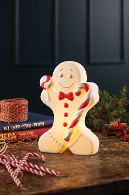 Belleek Gingerbread Man LED