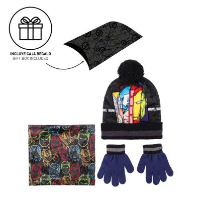 Avengers 3 Piece Set Hat/Snood/Gloves 4 - 8 Years