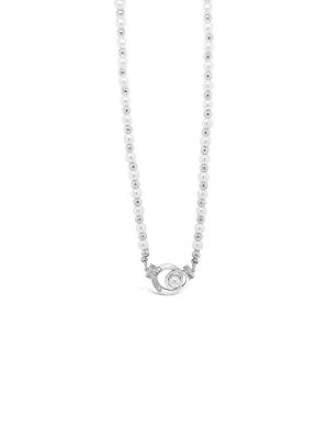 Absolute Necklet - Pearl/Silver