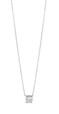 Absolute Solitaire Pendant - Sterling Silver