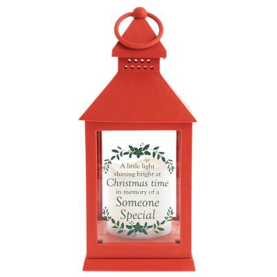 LED Thoughts of You Christmas Graveside Lantern - Special