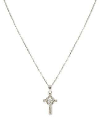 Sterling Silever Claddagh Cross