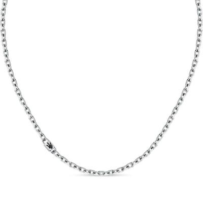 Maserati Jewels Silver Necklace 50cm
