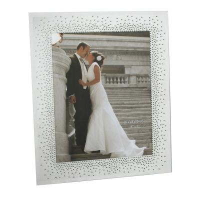 8 x 10 Wedding Mirror Frame Starburst Crystals 