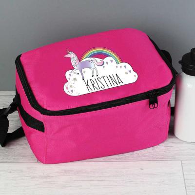 Pink Lunch Bag Person