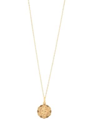 9CT Gold Christopher Medal Pendant