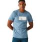 Regatta Breezed Logo T-Shirt - Coronet Blue