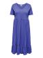 Only Carmay Peplum Dress - Blue