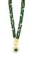 Absolute 2-Way Beaded Necklace - Emerald /Gold